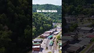 Flying over War West Virginia [upl. by Senskell]