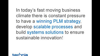 The Scope and Value of PLM [upl. by Yelsiap]