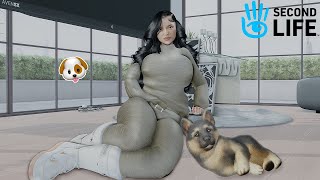 Introducing My New Fur Baby 🐶  Second Life [upl. by Karlis]