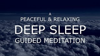 Guided meditation  A Peaceful Deep Sleep journey into clearing your subconscious mind [upl. by Yluj]