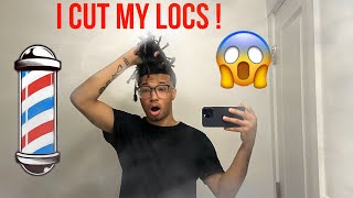 I Cut My Locs And Showed My Family 😱 [upl. by Nohsad]