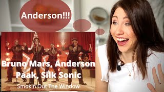 Stage Presence coach reacts to Bruno Mars Anderson Paak Silk Sonic Smokin Out The Window [upl. by Wendye]