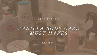 Leahs Vanilla Must Haves Review [upl. by Douville]