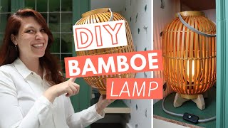 DIY LAMP Zo maak je zelf een lamp van een lantaarn [upl. by Htinnek813]