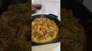 Shrimp and Scallop Pasta 🍝 shorts dinnerideas seafood [upl. by Eruot]