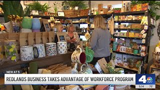 Workforce program helps small businesses in Redlands [upl. by Enelra566]