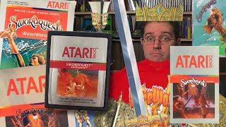 SwordQuest Atari 2600  Angry Video Game Nerd AVGN [upl. by Ymmas]