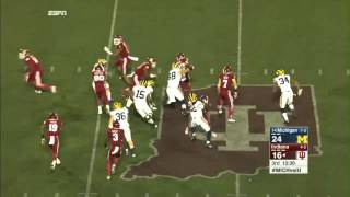 Mitchell Paige 51Yard Punt Return Touchdown vs Indiana [upl. by Adleremse460]