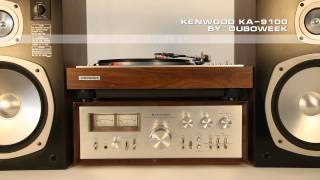 Kenwood Amplifier KA 9100 Demo [upl. by Hardunn]