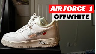 Air Force 1 OffWhite Unboxing  uBuySneakers Review [upl. by Sidonie]