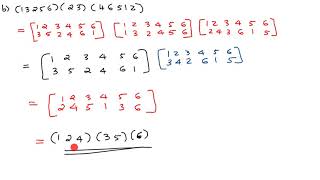 Every permutation can be expressed as a product of disjoint cycles [upl. by O'Toole]