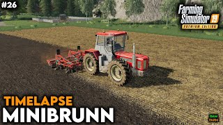 Cultivation sowing oats amp fertilization  FS19 Timelapse Minibrunn  26 [upl. by Rezeile938]