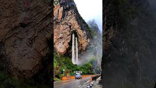 Journey to the Stunning Shenlong Waterfall Chongqings BestKept Secret travel [upl. by Irotal748]