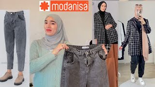 مشترياتي لفصل الربيع من مودانيسا 😍وكود خصم لجميع الدول  Haul Modanisa [upl. by Nanaek]