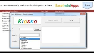 Formulario Activex con Combobox [upl. by Yruoc129]