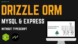 Drizzle ORM With Express JS amp MYSQL  MYSQL  Node JS  Drizzle ORM Joining Query  Table Relation [upl. by Azila]