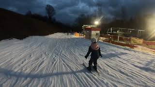 Zieleniec ski arena  Nocna jazda  Zieleniec [upl. by Davida]