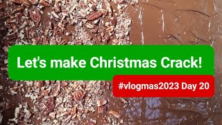 Lets make Christmas Crack vlogmas2023 Day 20 christmastreat frugal frugalcooking [upl. by Pauly]