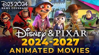 D23 EXPO 2024  Disney amp Pixar Movies 20242027  Disney News [upl. by Oleusnoc]