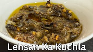 Lehsan Ka Kuchla  Kuchla Recipe  By Seasoning Twist [upl. by Raymund]