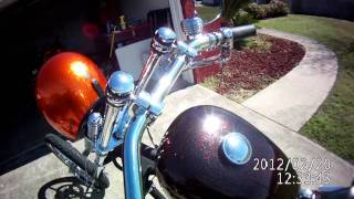 Harley Davidson DYNA Low Rider with Sugar Bear front end [upl. by Eessac]