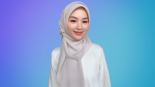 TUTORIAL TUDUNG BAWAL RAYA PERTAMA 2024 RayaBawalTutorial [upl. by Onaicram]