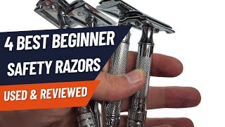 4 Best Safety Razors for Beginners To Help You Get Started [upl. by Eecart]