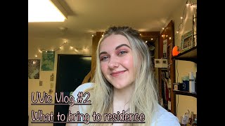 What to bring to residence at UVic [upl. by Lura93]