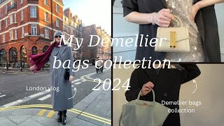 MY DEMELLIER BAGS COLLECTION REVIEW  ARE THEY WORTH IT  LONDON VLOGEVA MCMAHON [upl. by Butterfield137]