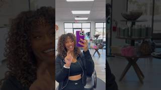 Curly Hair Winter Refresh ❤️ music curlyhair hairstyle hair asmr glorilla [upl. by Kwasi821]