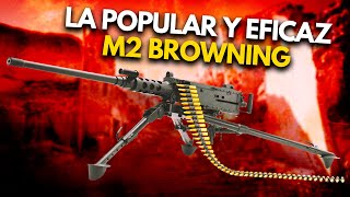 M2 Browning  Así es la MADRE DE TODAS LAS AMETRALLADORAS ¡Un ejemplo de POTENCIA y PRECISIÓN [upl. by Grof]