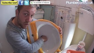 HOW TO REPLACE OR INSTALL A WASH BASIN  Plumbing Tips and Job report [upl. by Lesiram]