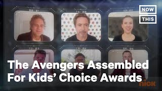 ‘The Avengers’ Assembled Virtually For 2020 Kids’ Choice Awards  NowThis [upl. by Ethelyn]