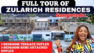 ZULARICH RESIDENCE SANGOTEDO  Affordable house for Sale in Sangotedo Ajah Lagos [upl. by Cannon]