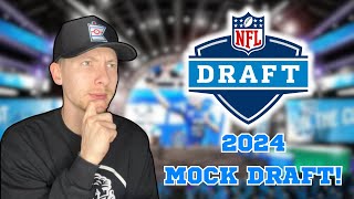 MY 2024 NFL MOCK DRAFT [upl. by Arenahs]