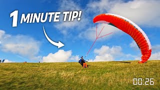 THIS Paragliding EXERCISE Will Improve Your Kiting Skills 101 [upl. by Yeliw]