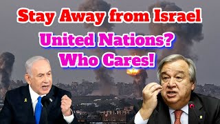 Israel Slapped UN’s Face So What [upl. by Aihseken]