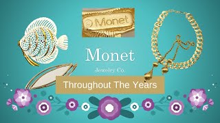 Monet Jewelry Throughout the Years  History Marks Clasps Values [upl. by Anuska]