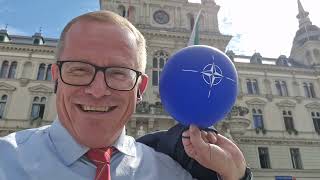 arnold endorse Austria join NATO [upl. by Barnabe]