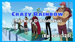 One Piece Opening Theme 08  Crazy Rainbow by Tackey amp Tsubasa Full Version ☠️🎶🎧 [upl. by Korwun]