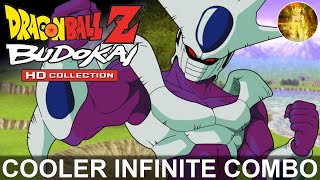 Budokai 3 HD  Cooler Infinite Ground Combo [upl. by Eyar]