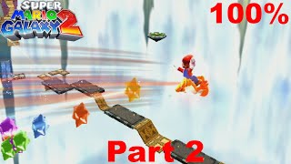 Super Mario Galaxy 2 100 Walkthrough Part 2 [upl. by Filbert327]