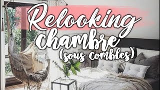 RELOOKING DUNE CHAMBRE SOUS LES COMBLES [upl. by Corny]