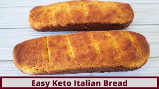 The Easiest Quick Keto Italian Bread Nut Free and Gluten Free [upl. by Eidok]