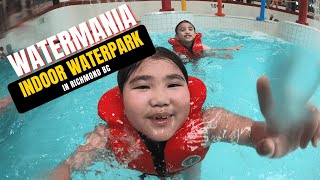 Watermania 2022  Richmond BC  Fun with Kids  Indoor Waterpark and Recreation [upl. by Dodds]