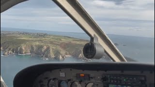 Landing at Alderney Channel Islands [upl. by Oly888]