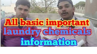 About all basic dry cleaning amp laundry chemical information Hindi [upl. by Rednasela]