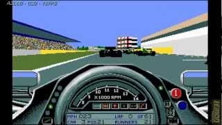 Formula One Grand Prix F1GP Amiga  A Track Guide and Review  by LemonAmigacom [upl. by Meikah]