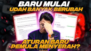 Baru Mulai Youtube Udah Banyak Berubah Aturan Monetisasi Youtube Baru Bikin Pemula Menyerah [upl. by Iglesias]