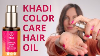 Jetzt NEU Das Ayurvedische Color Care Haaröl von khadi [upl. by Wicks]